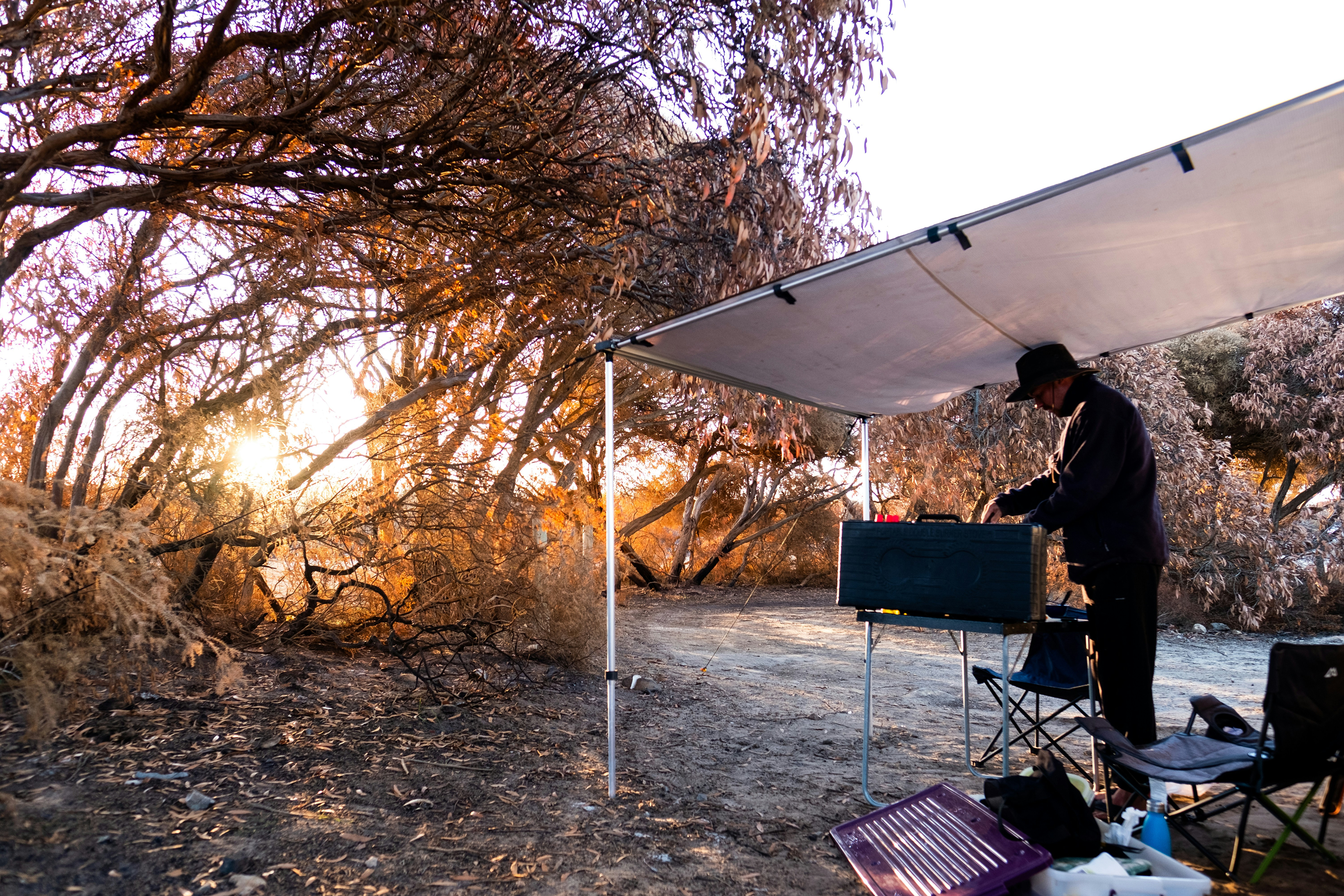 Image of outdoor cooking